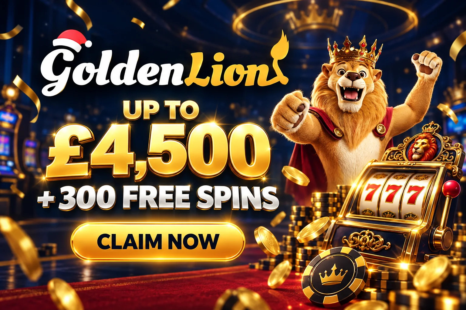 GoldenLion casino promotion